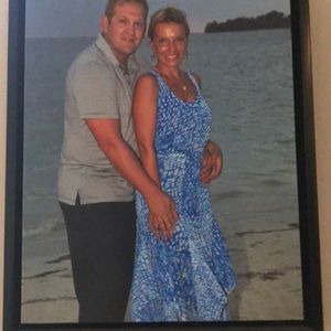 Beautiful Michael Kors blue dress size XS